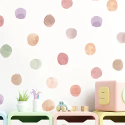 Bohemian dot stickers kid's room kindergarten DIY decoration self adhesive wall decal