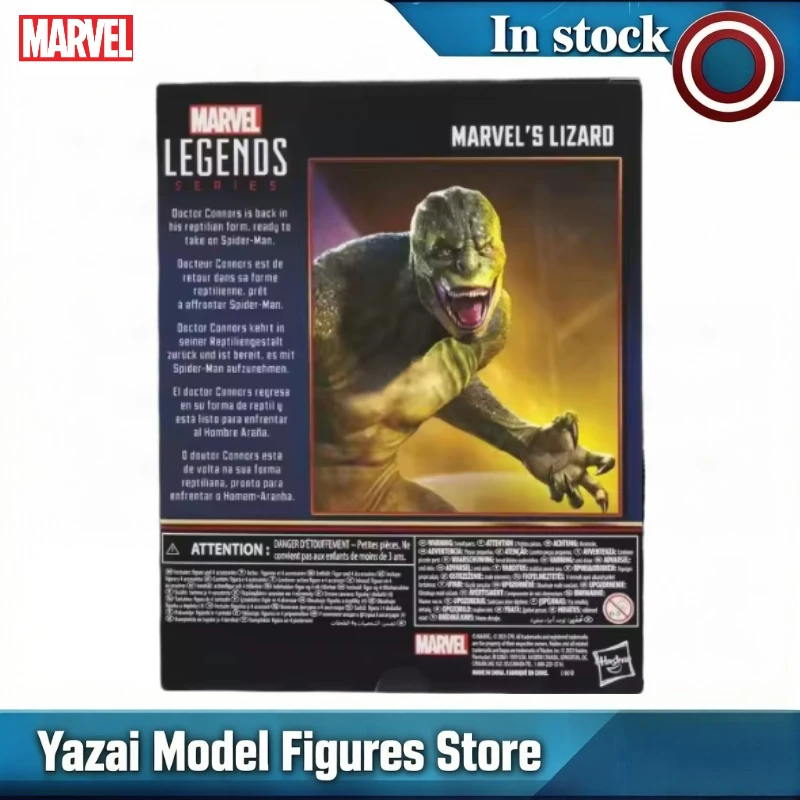 

Original Marvel Legend Series Spider-Man No Way Home Marvel's Lizard Action Figure Model Toys Gift