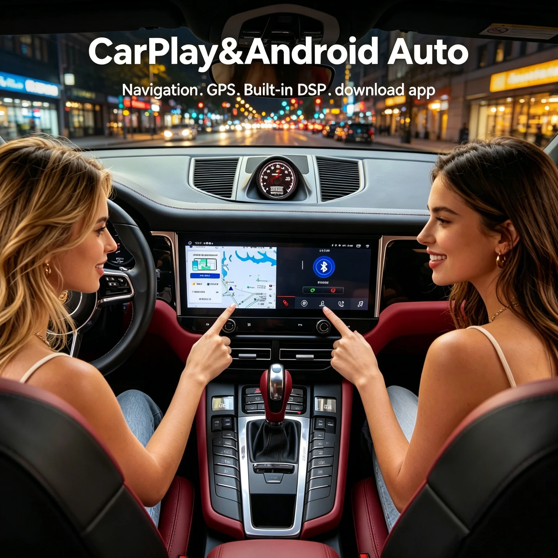 

12.3" Android 14 For Porsche Macan 2010 2011-2018 Car Radio Wireless Carplay Multimedia Video Player GPS Navigation Head Unit