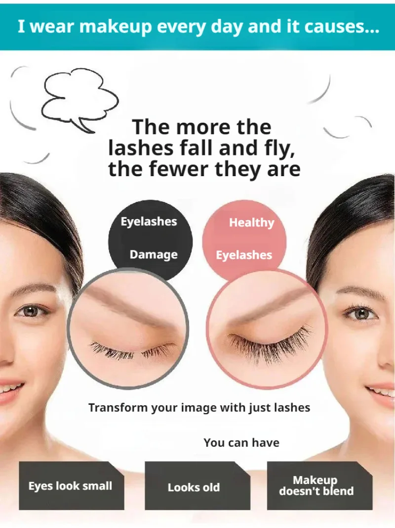 Curling mascara waterproof nonsmudged natural longlasting curling combthin thick eyelash base