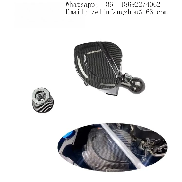 

Dry Carbon Fiber High Performance Air Intake System For BMW X3 X4 B48 Auto Engine Induction Car Modification Accessories