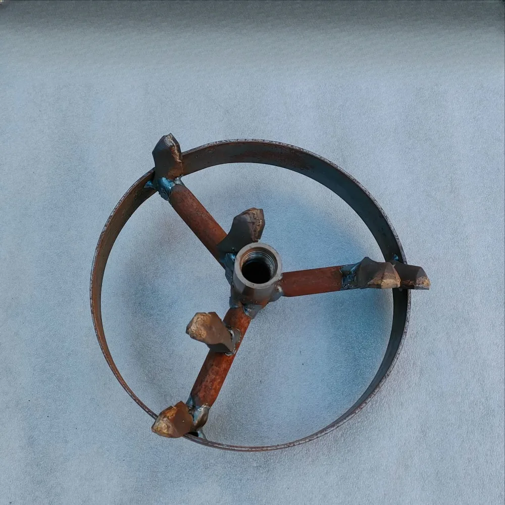 pipe-laying-machine-with-integrated-pullback-drill-bit-for-drilling-holes-in-water-supply-and-installing-drainage-pipes