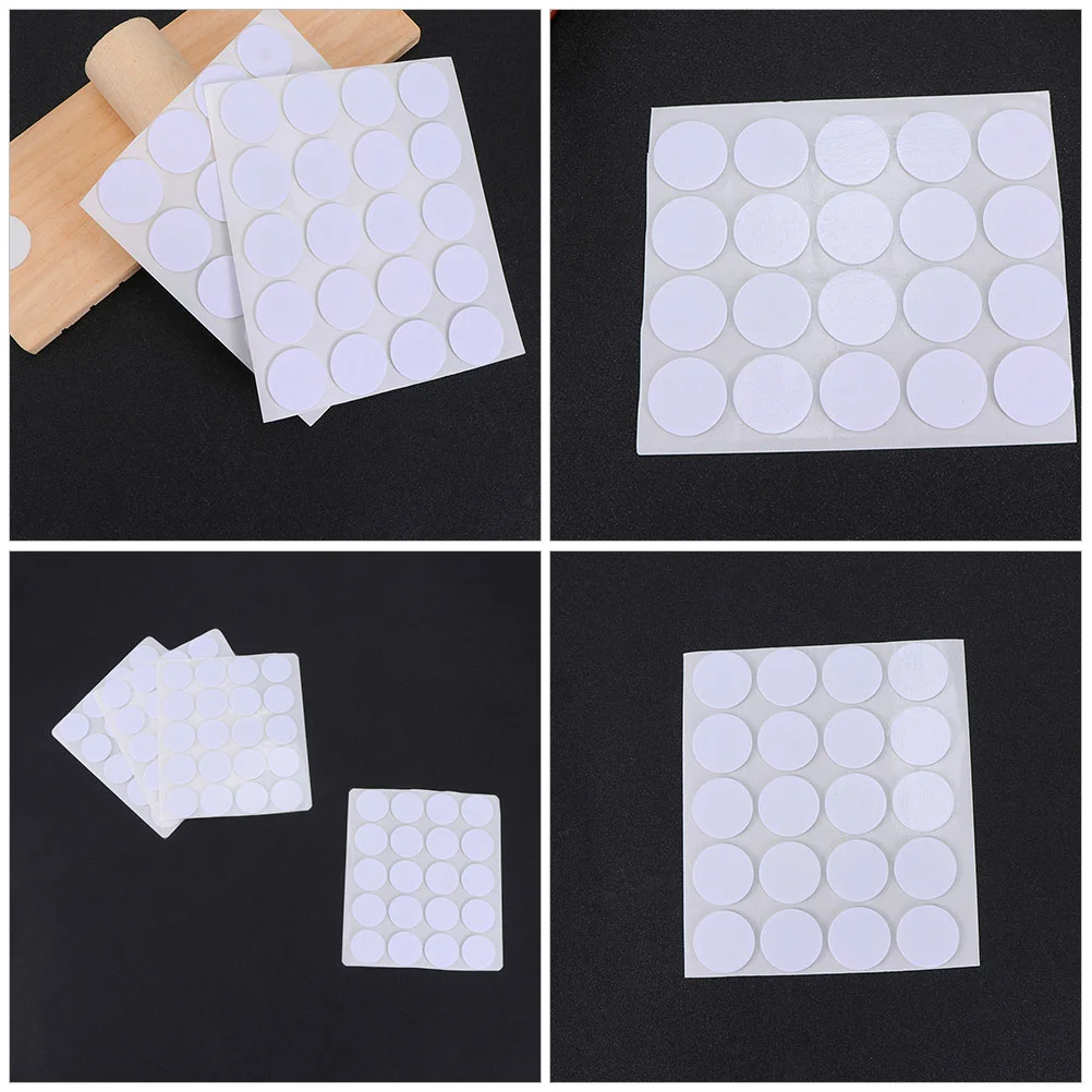 10 Sheets Double Sided Sticker Base Candlewick Stickers Making Tape Round Adhesive Foam Dots Replacement