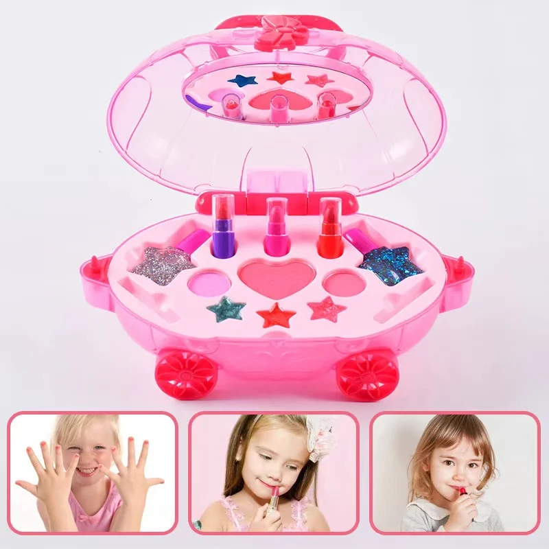 

Children's cosmetics toys, girls' makeup toys, handbag sets, home decor gifts