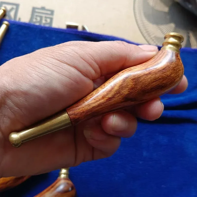 Solid Wood Removable and Washable Cigarette Holder Hainan Huanghuali Pipe