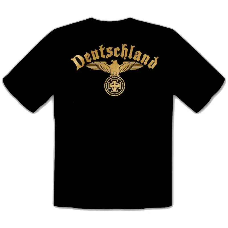 

Germany Eagle Logo BLACK T-Shirt -098