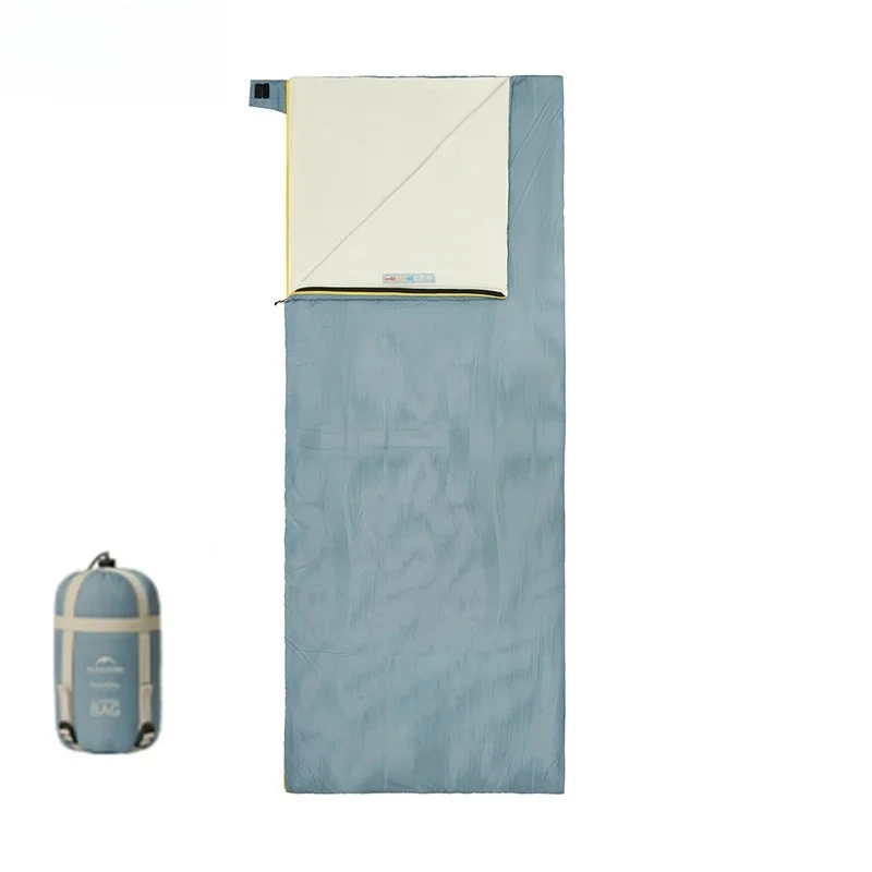 Sea Series Spring and  Patchable Fall Ultralight Eco-Friendly Nylon Sleeping Bag and Detachable Portable Blanket