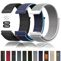 20 22mm Nylon Loop band For TicWatch Pro 3 Ultra GPS/LTE E3 E2 S2 Pro 4G X GTW 2021 Sports belt Bracelet Wristband Replace strap