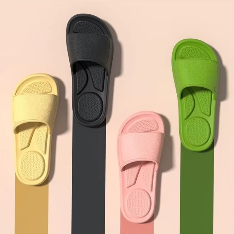 Summer Non Slip Candy Color women's Sandals Bathroom Soft Ma