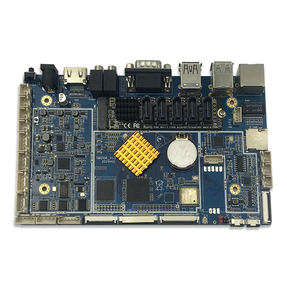 JLD-A06 RK3399 Cost-effective Development Board Quad-core 1.6GHz Android 10 Motherboards And Lcd Controller Board For projector