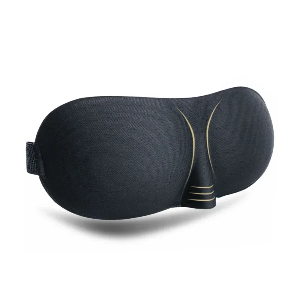 3D Sleep Mask Natural Sleeping Eye Masks Eyeshade Cover Shade Eyes Pad Women Men Soft Portable Blindfold Travel Office Eyepatch