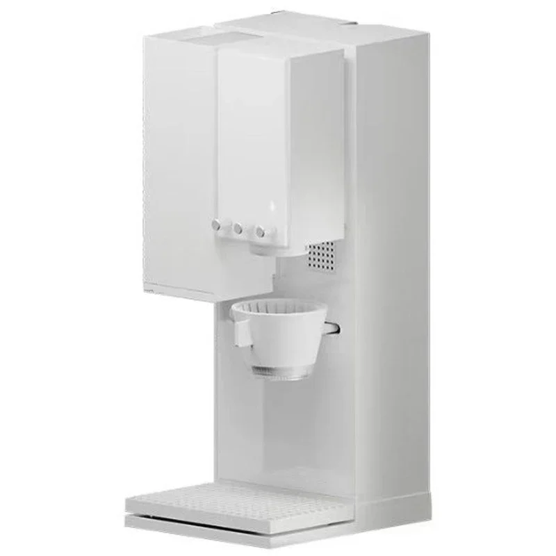 Automatic Pour-Over Coffee Maker with Integrated Grinder and Capsule System, Dynamic Brewing System, and Digital Scale