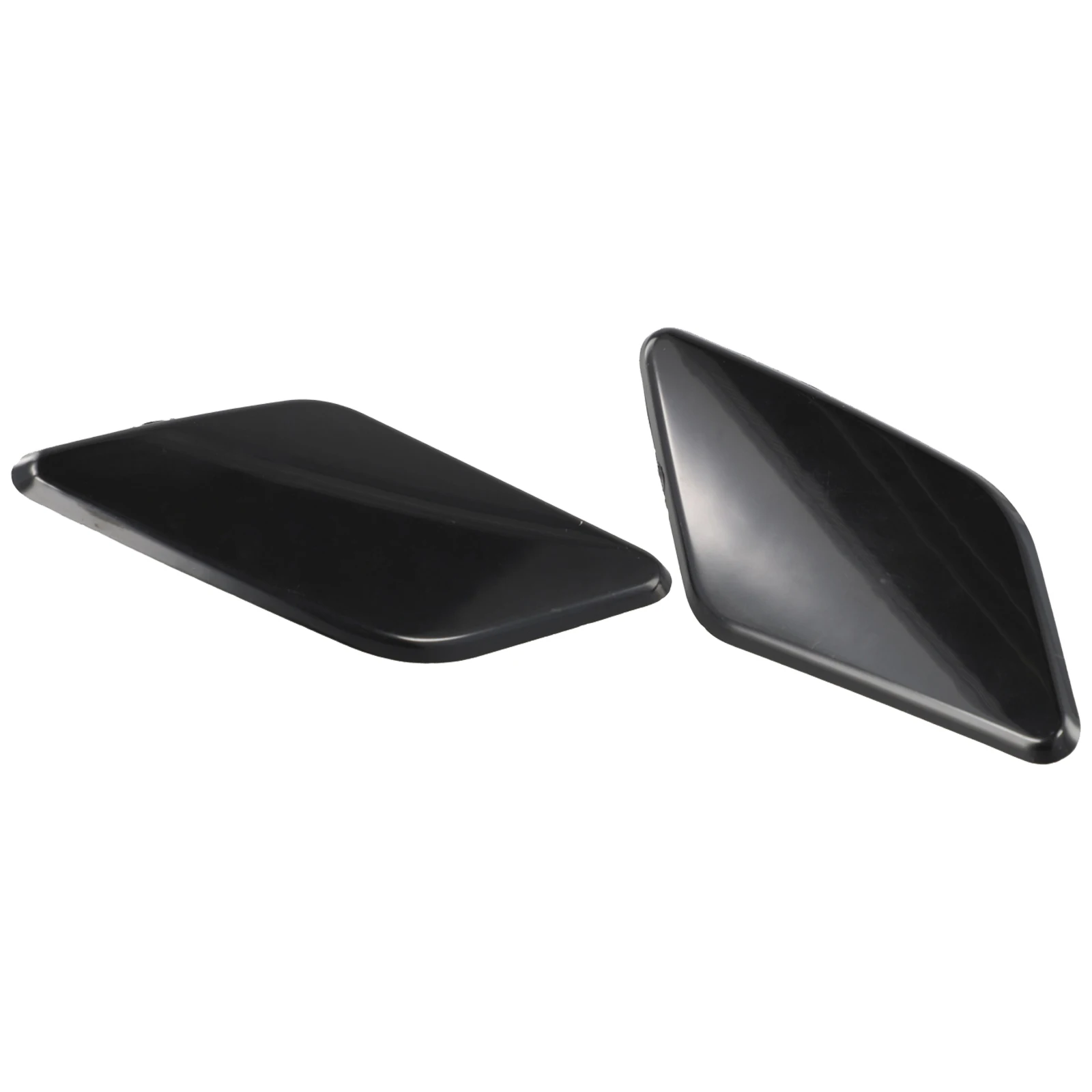 Pair of Headlight Washer Cover for Volvo S40 (2008-2012) V50 (2008-2011) Front Bumper Trim OEM 39886397 Replacement view 3