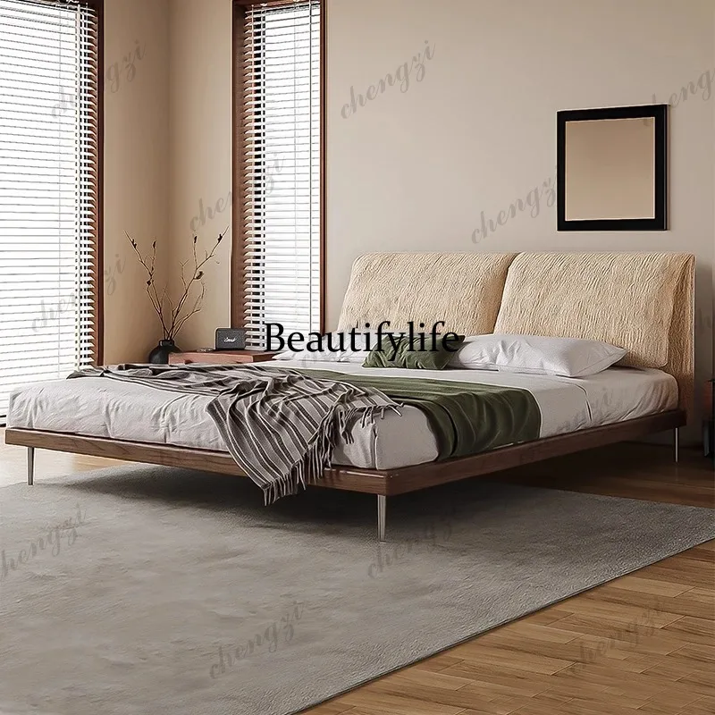 Z138 Modern Australia Double Bed Size Couples Large Frame Luxury Double Bed Adults Modern Metal Cama Matrimonial Furniture