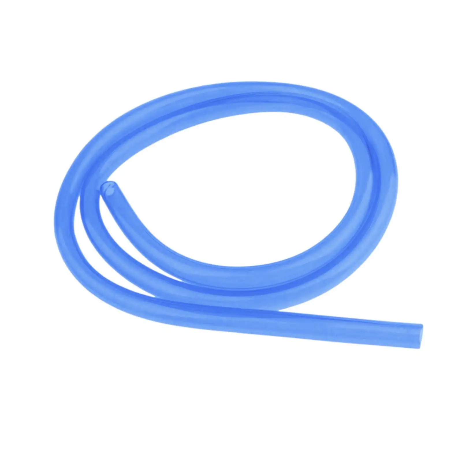 Hydration Drink Tube Hydration Tube Water Reservoir Bag Pipe Length 39.37inch Compatible Blue Transparent Soft Water Bag Hose - Image 3