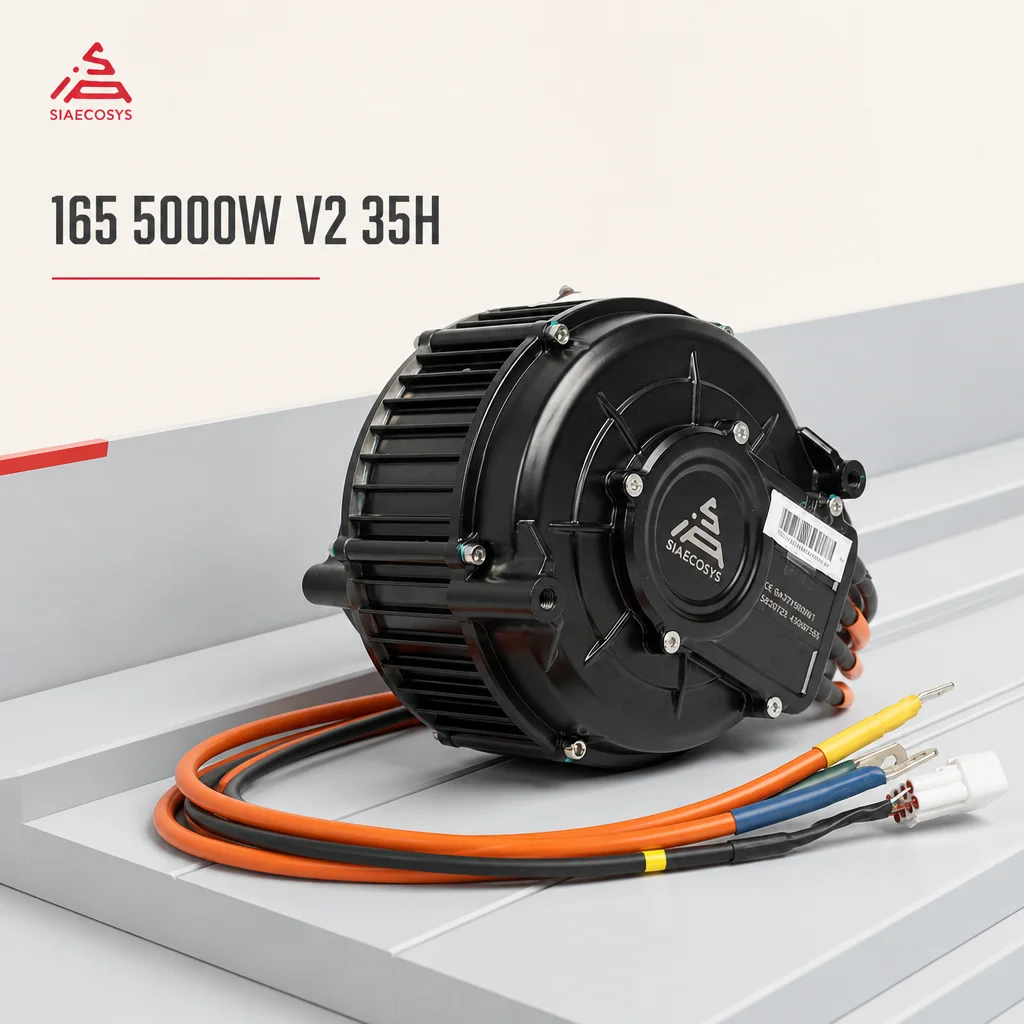 Mid Drive Motor Kit 72V 5000W - 미국 창고에 보관 중인 QSMOTOR 미드