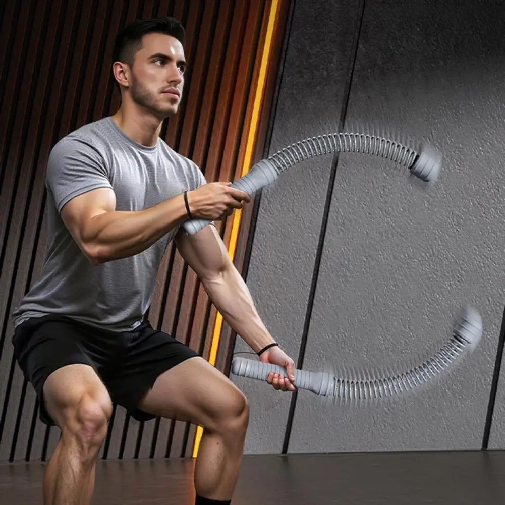 Multi-function Ropeless Battle Rope Arm Exerciser Cardio Strength Training Cordless Workout Rope Home Gym Fitness Equipment