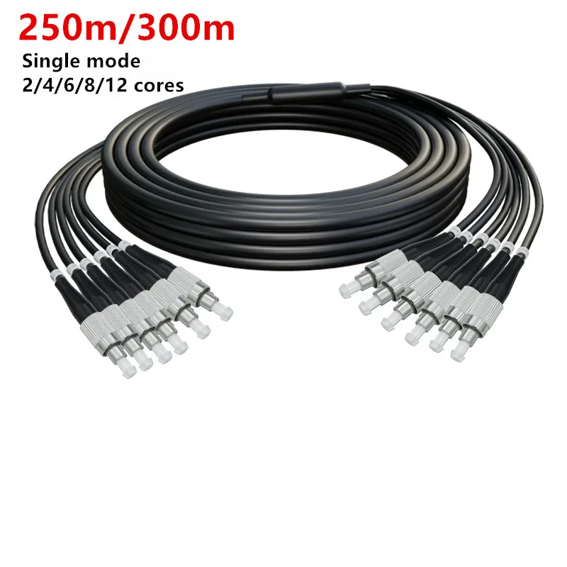 

Fiber Optic,Single-mode, G657A1,Flame-retardant, Mouse Bite-resistant,FTTH,Waterproof Armored Field Optical Cable,250m,300m