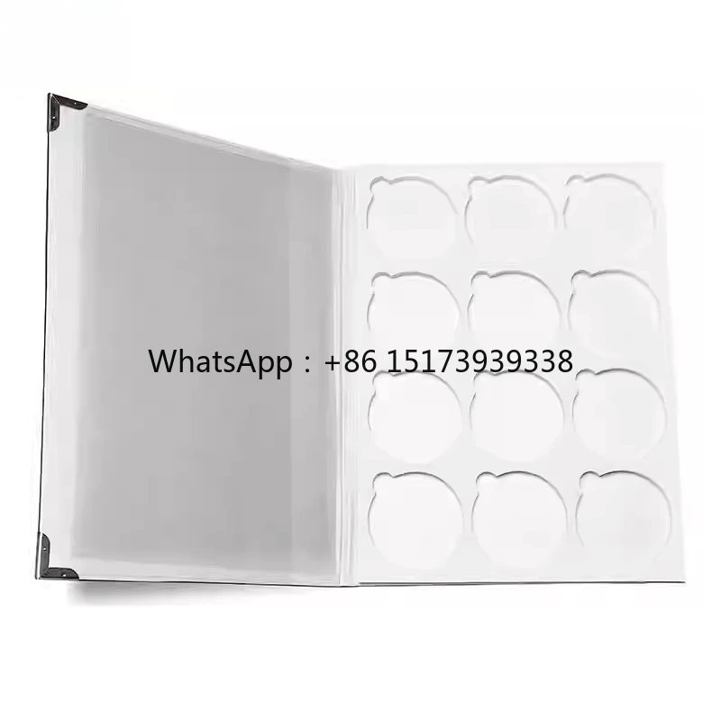 Optical Lens Samples Display Book Storage Rack Sunglasses Lenses Display Shelf Tool Exhibition Showing