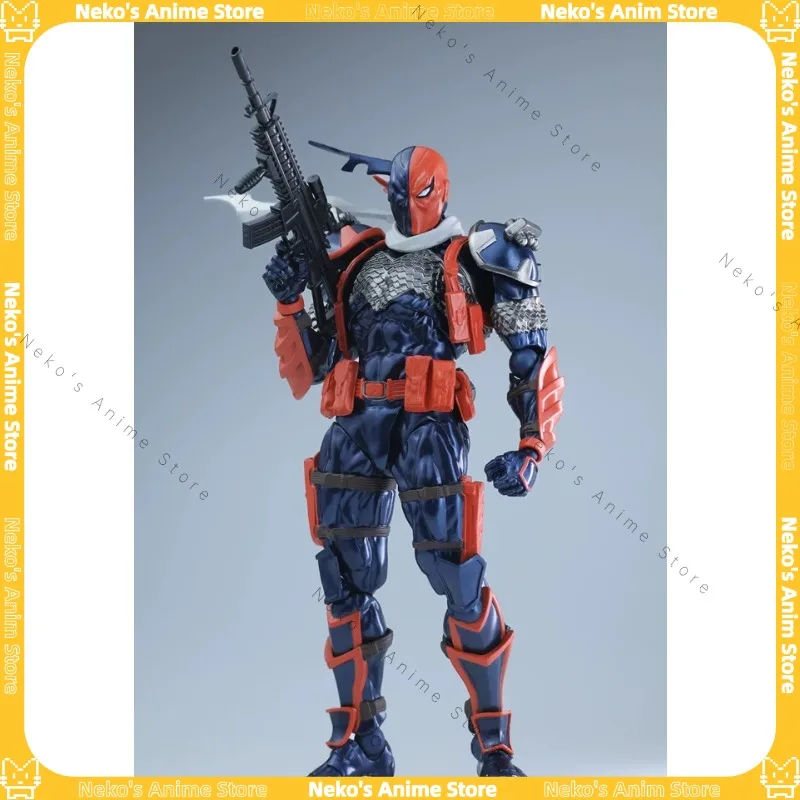 【Auf Lager】Kaiyodo Revoltech Yamaguchi DC Comics Deathstroke Ver 1.5 Actionfigur Anime Modell Desktop Puppe Sammlerstücke Figur
