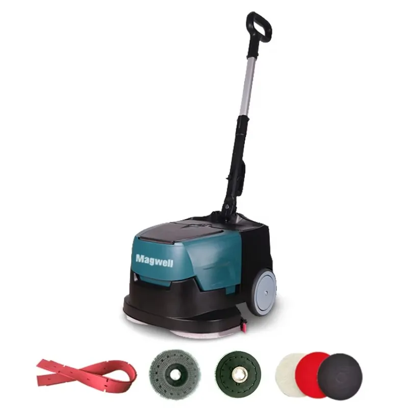 Cordless Mini Floor Scrubber M430B - Hot Selling Marble Floor Cleaning Machine, Portable Floor Scrubbing Tool