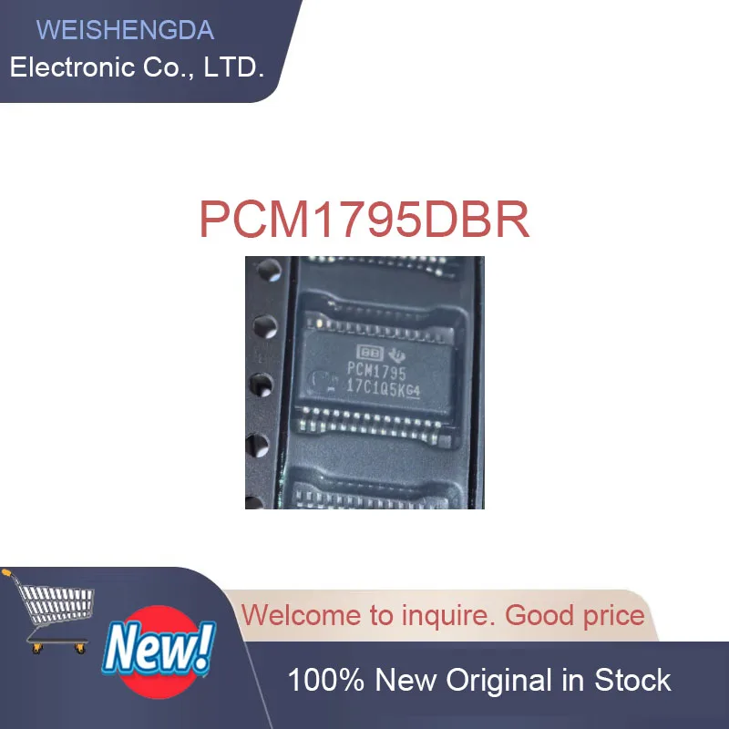PCM1795 PCM1795D PCM1795DB PCM1795DBR رقاقة IC جديد الأصلي #1