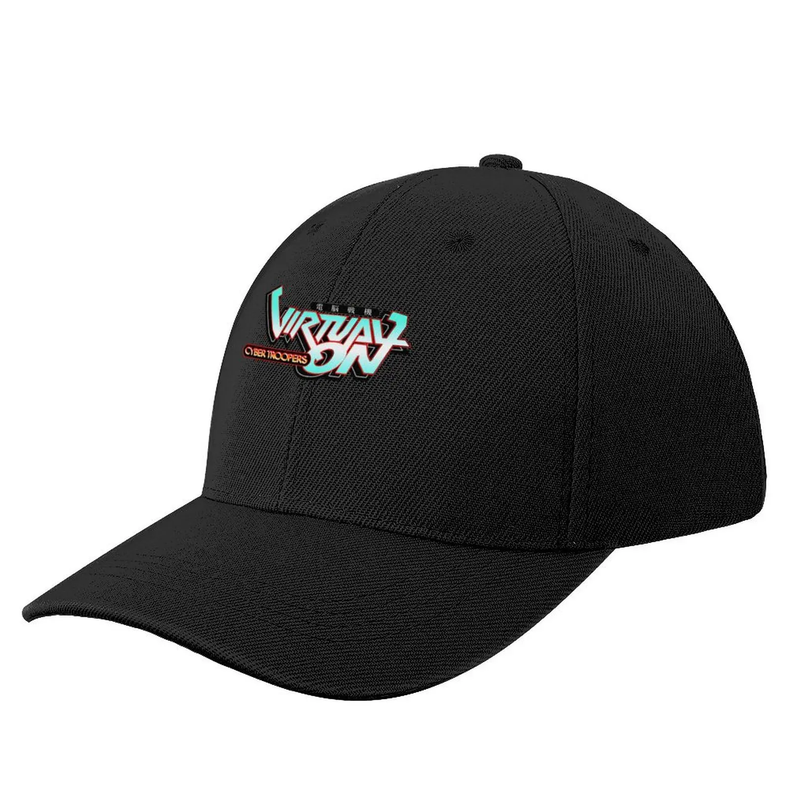 Virtual-on Cyber Troopers Logo Essential T-Shirt Baseball Cap derby hat Anime Hat Caps For Women Men's