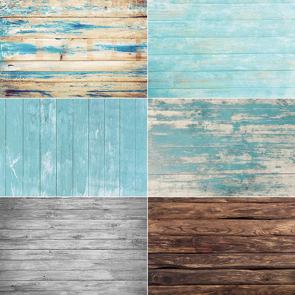 

MOON.QG Wooden Planks Home Decor Background Product Photography Wood Boards Backdrop Photographic Studio Wallpaper Accessories