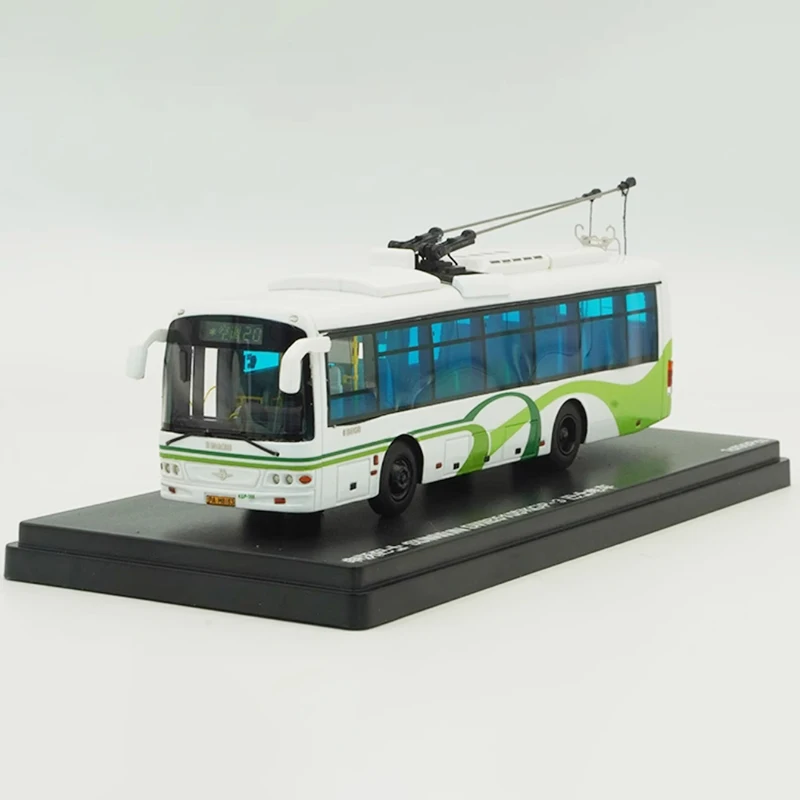 

Diecast 1/76 Scale Shanghai SUNWIN Bus 5 Series SK5105KGP-3 Trolleybus Resin Simulation Bus Model Collection Souvenir Show Gift