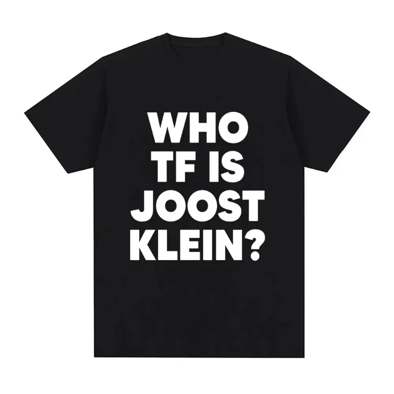 Who Tf Is Joost Klein t Shirt Europapa Eurovisions Women Clothing Harajuku Vintage Tshirt Casual t Shirts