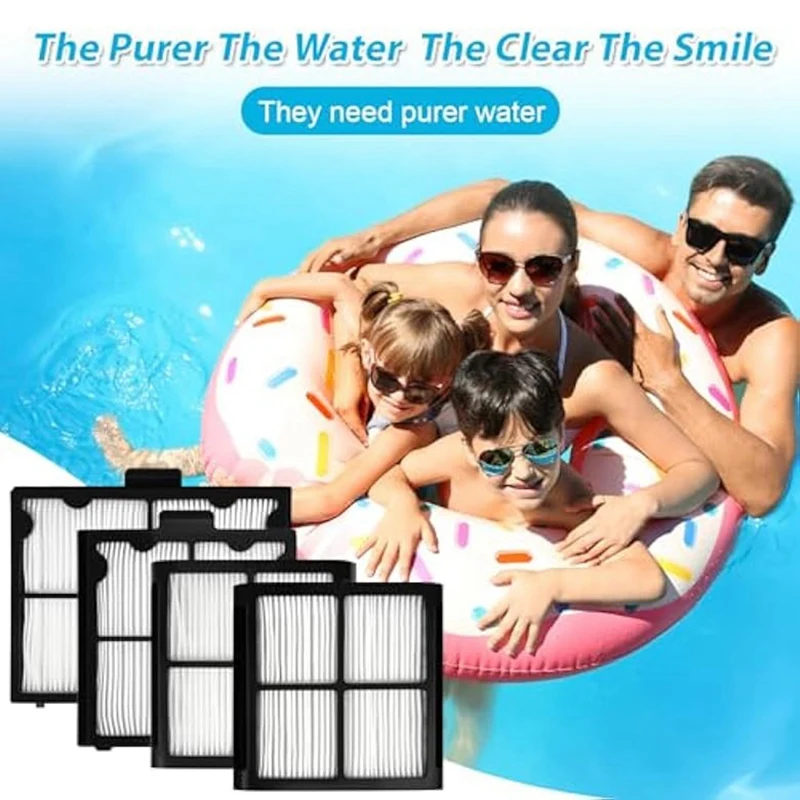 Ultra-Fine Filter Panels 9991466-R4 For Pool Cleaners Active 10, For Active 15,Advantage,Cayman,E10,Echo, Explorer E20 Durable