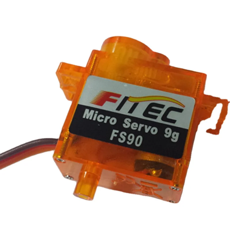 10-個-9g-サーボ-180-度プラスチックギアダブルシャフトサーボ