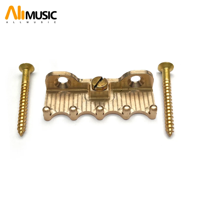 Electric Guitar Tremolo Claw CNC Precision Engineered Ultra Heavy Duty Full Brass 49.5x19mm for ST/FR Tremolo Bridge System Orig