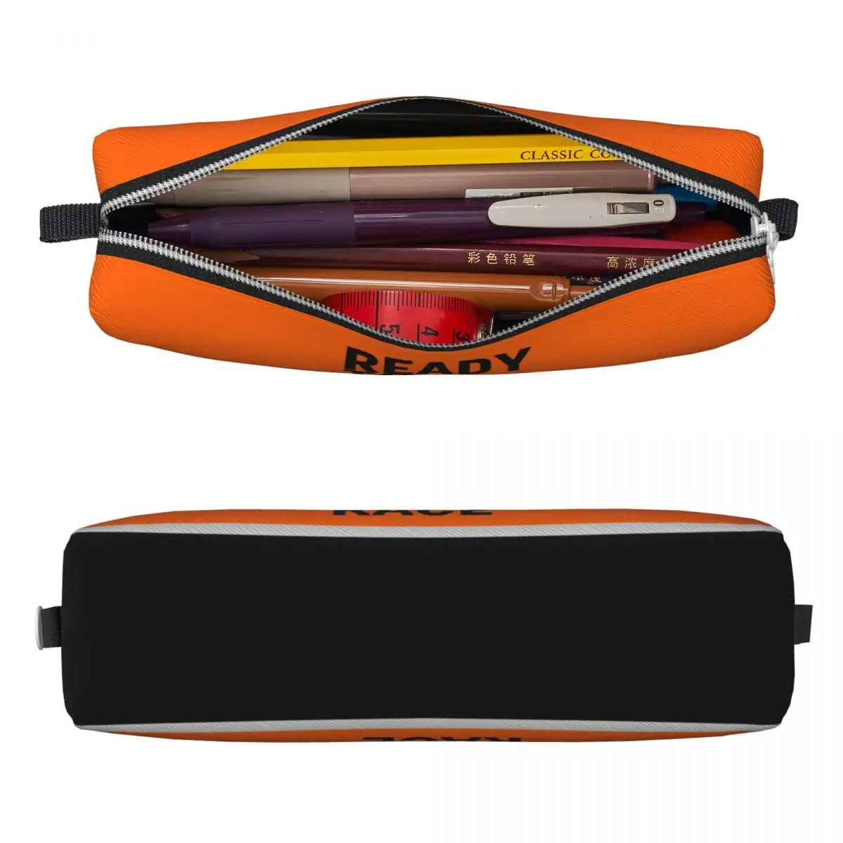 Motor Ready To Race Enduro Cross Pencil Cases Fashion Pen Bag for Student Big Capacity Students School Cosmetic Pencilcases