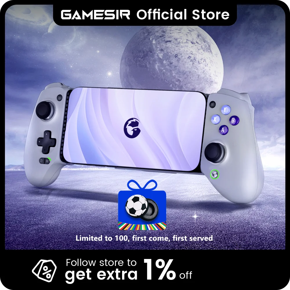 

GameSir G8 Mobile Phone Gamepad Hall Effect Game Controller for iPhone 15 Android Cellphone Cloud Gaming Xbox Game Pass STADIA