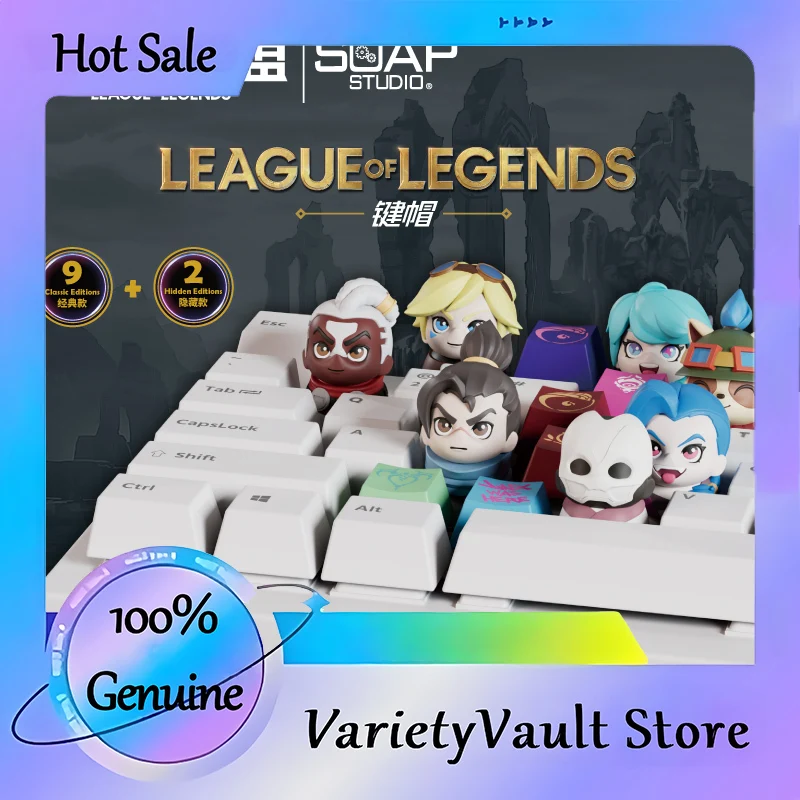 Soap Studio L O L Keycap Blind Box 2025 World Championship Trendy