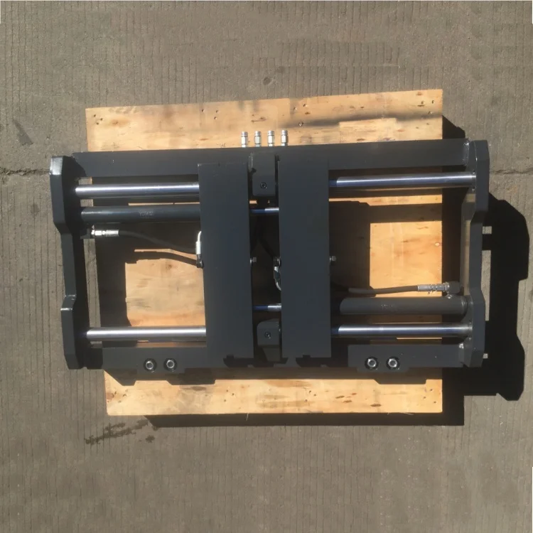 Stainless steel fork positioner forklift accessories 2500 kg - 3000 kg load capacity, improve efficiency, safety