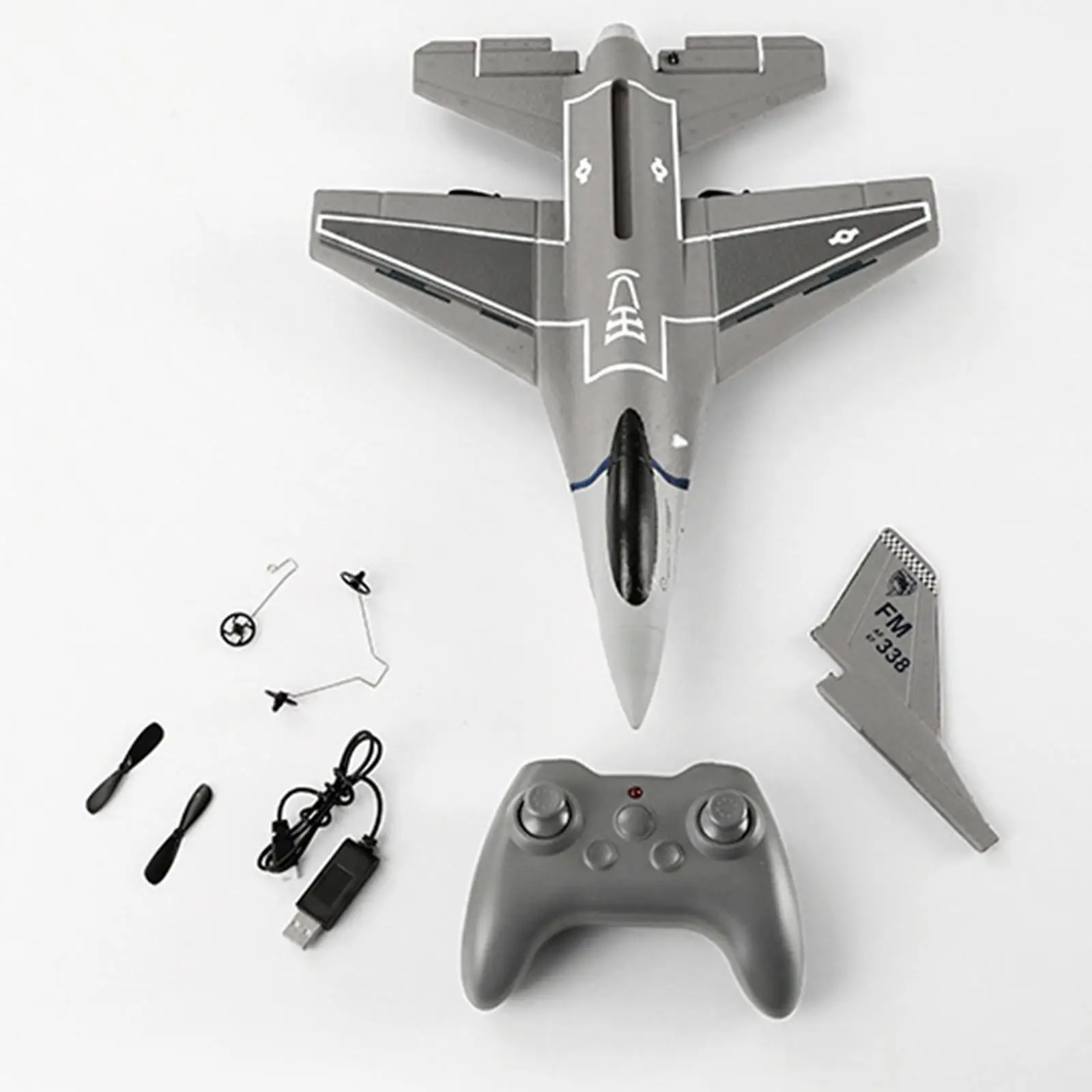 

RC Plane RC Airplane RC Plane Model Toy Ready to .4GHz Gift Lightweight Remote Control Airplane for Adults Girls Kids