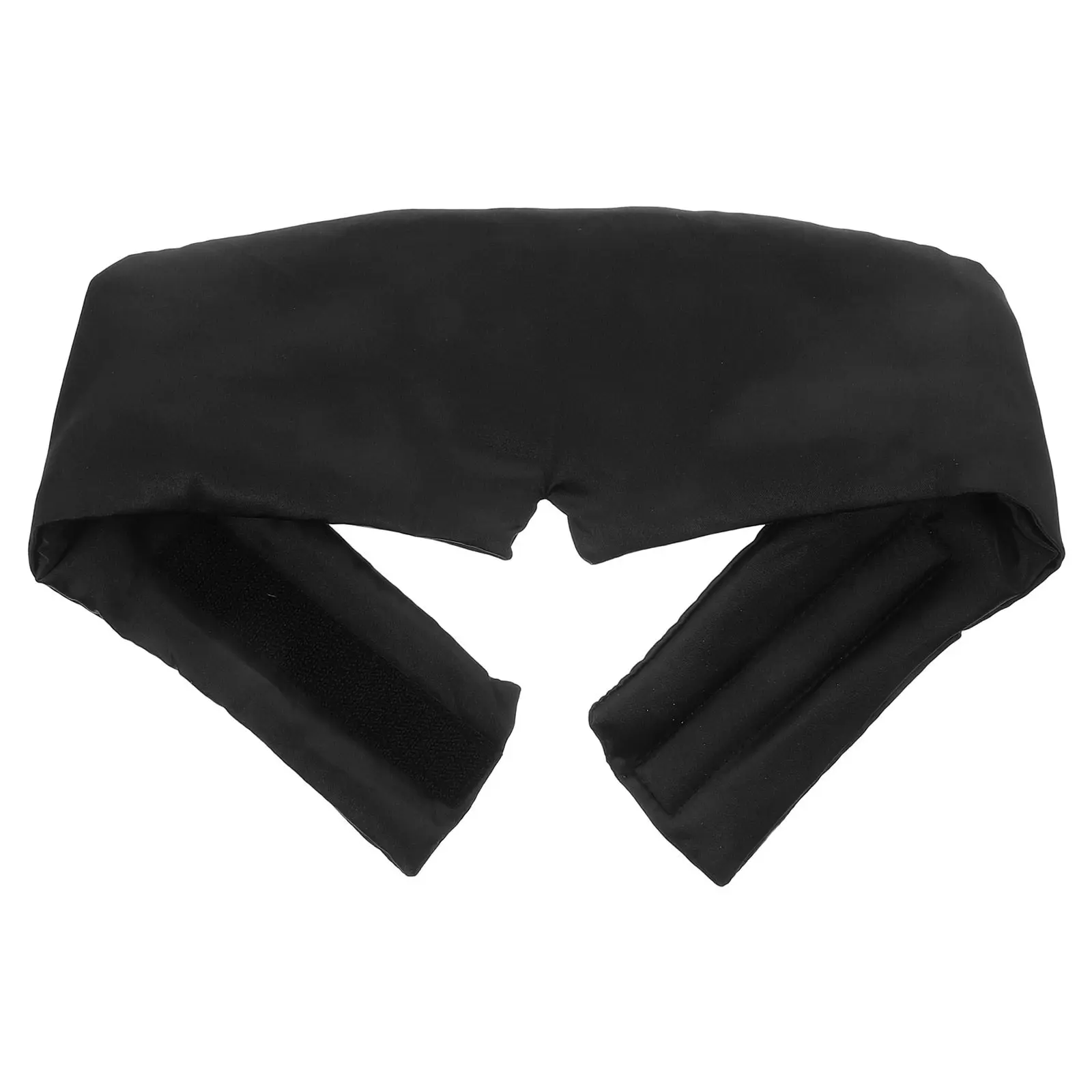 2Pcs Soft Faux Silk Cooling Sleep Eye Mask Full Wrap Design Blackout Travel Sleep Mask for Women Teens Sensitive Skin Night Rest