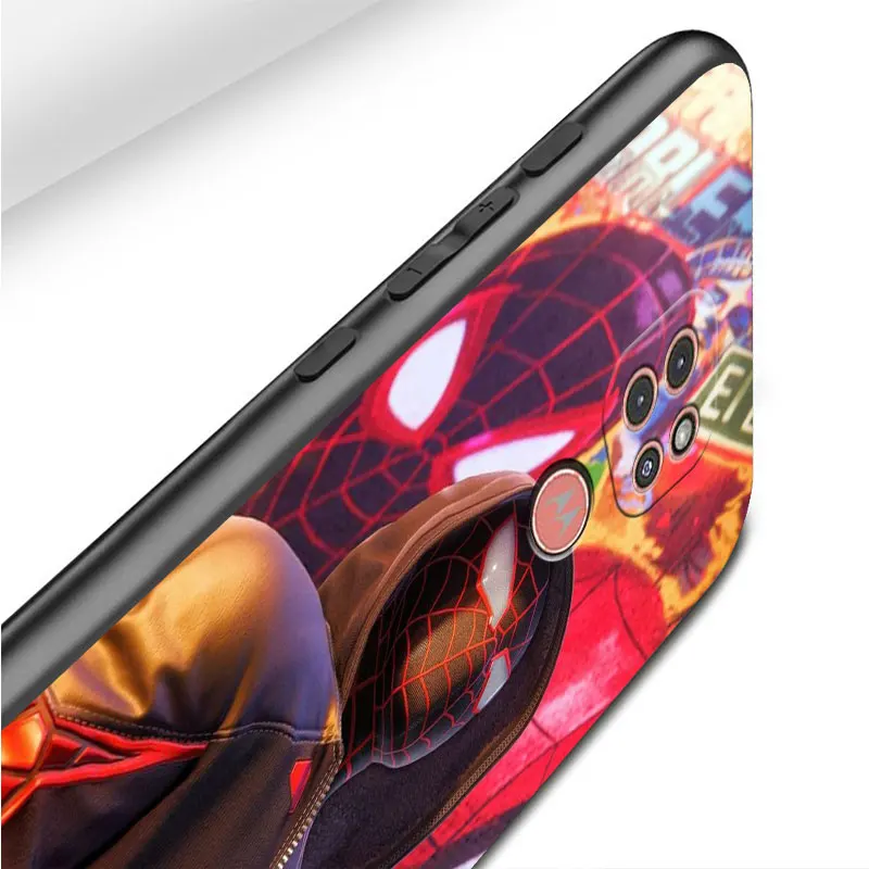 Case for Motorola G60 G22 Edge 30 G53 G30 40 G52 G31 G71 G72 G51 G60s G32 One Fusion G50 Phone Cover Cartoon Marvel Spiderman