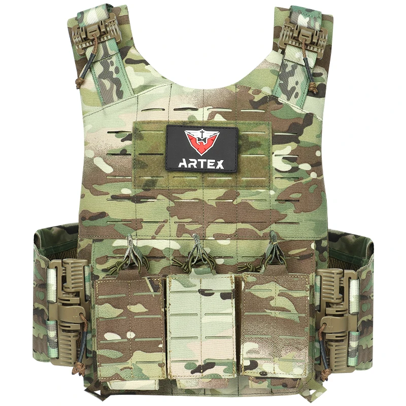 Tactical Plater Carrier Quick Release Special Operations Laser Cut Chaleco Tactico Assault Vest Tactical Vest