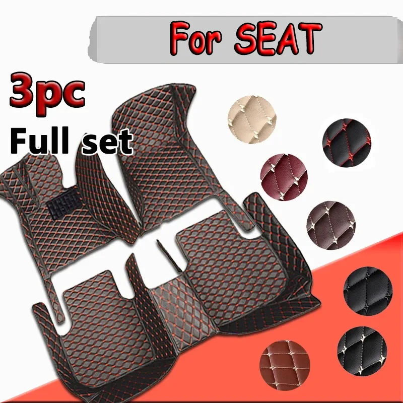 Car Floor Mats For SEAT Ateca Arona ibiza Leon Toledo Leon ST CUPRA Alhambra Exeo Car Accessories