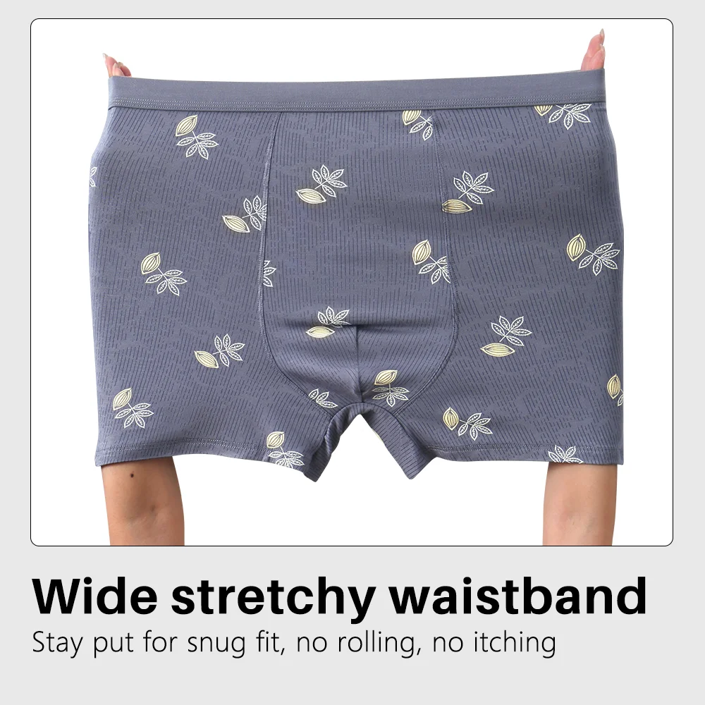 Mens Boxers Shorts Modal Printed Men Panties Seamless Sexy Underwear Man Underpants Panties Male Antibacterial Breathable Boxer