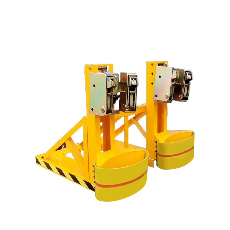 forklift special oil drum clamp oil drum clamp stacker heavy duty eagle beak oil drum clamp unloader
