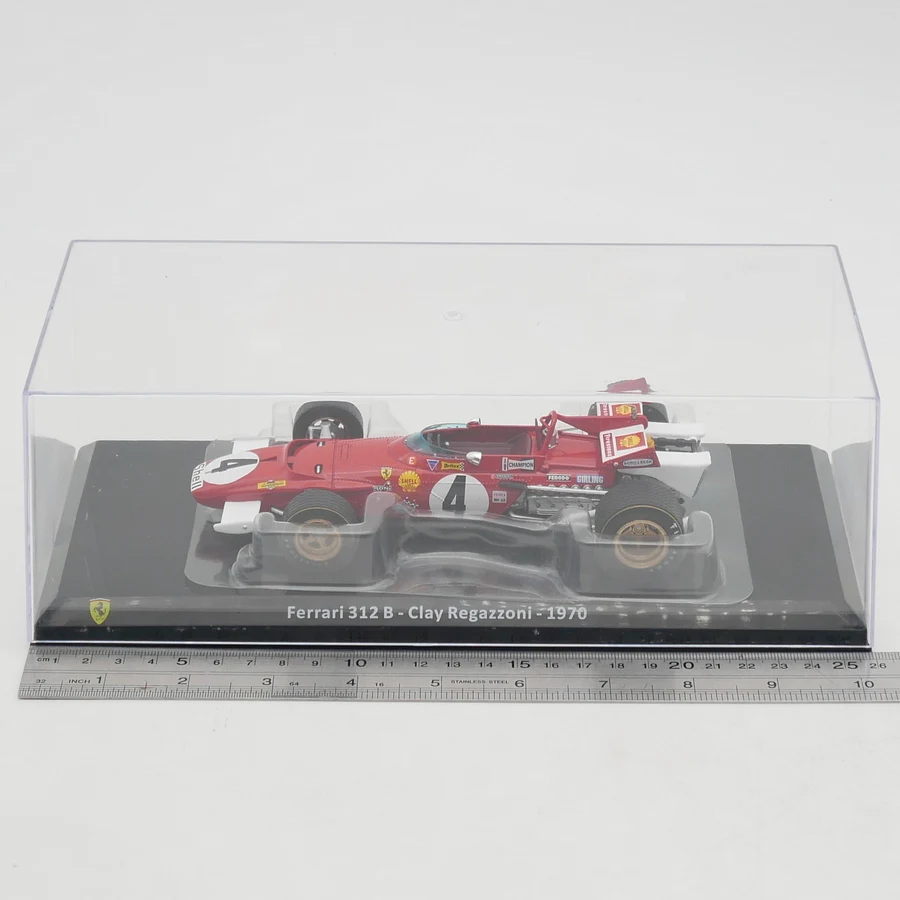 

Литой под давлением Ixo, масштаб 1:24 Ferrari 312 B, глина Regazzoni 1970 Ferrari F1, модель автомобиля из сплава, коллекционная игрушка, подарок, сувенирный дисплей