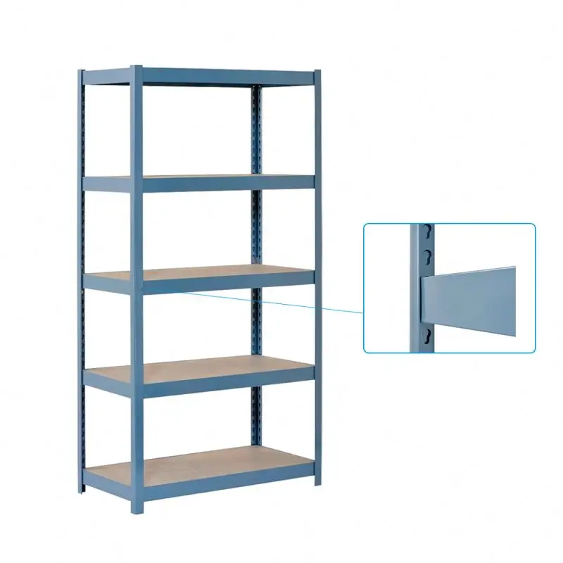 

Regal Boltless Shelving Storage Estantes De Metal 5 Layer Medium Duty Galvanized Steel/Boltless Rivet Shelf