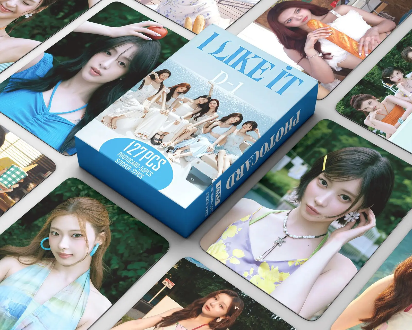 127PCS Star I LIKE IT Mini LOMO Card Photocards Stickers HD Fans Collection Cards Decorative Stickers Present Gifts