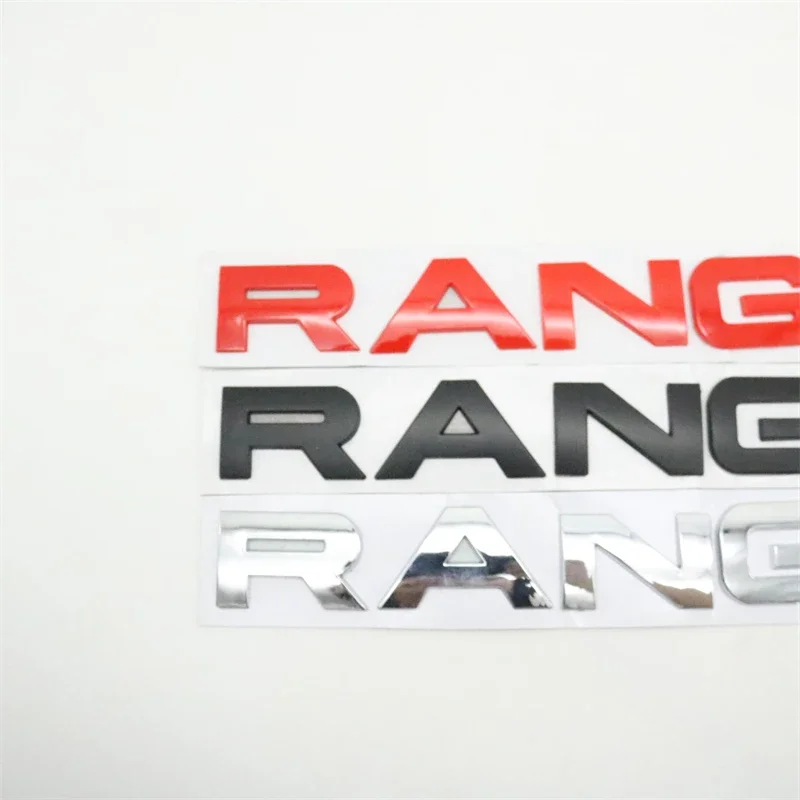 Rear Trunk Styling Sticker Letter Logo Emblem Tail Nameplate Decal For Ranger PX MK2 MC