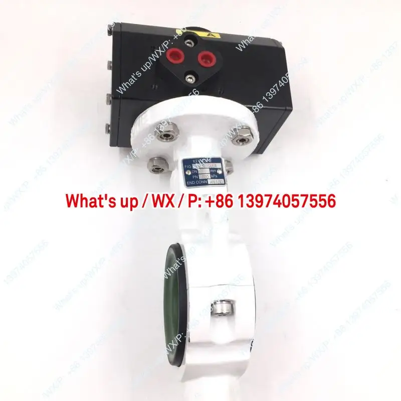 Keystone pneumatic butterfly valve keystone printing and dyeing textile mill special steam high temperature regulation