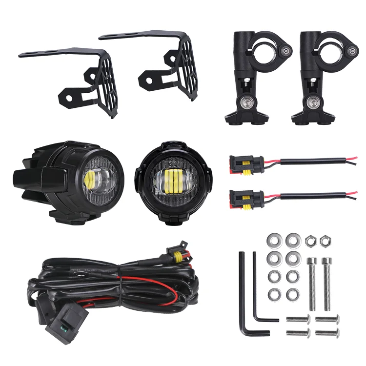 Spotlight Motorfiets LED Extra Koplamp Universele Gemodificeerde Licht Rijden Mistlamp Voor BMW R1200GS F800GS ADV Yamaha MT07